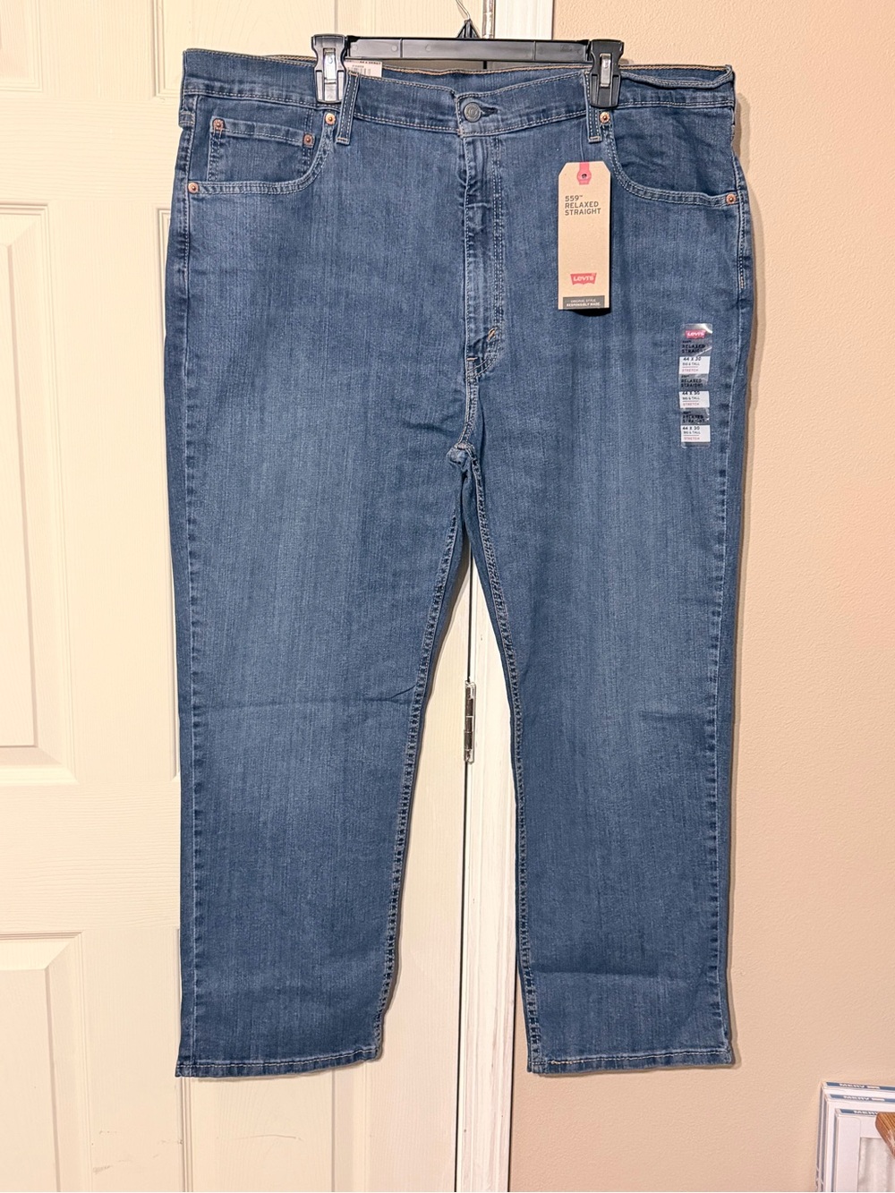 Levi's Women's Medium Blue Straight-Leg Jeans
